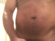 Cum in the gym bathroom