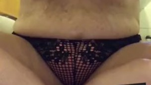 Playing with my big tits