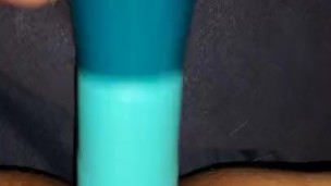 Squirting on my toy