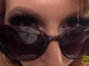 Roughly fucked redhead begging master for cum in mouth 4/16