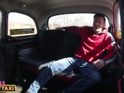 Female Fake Taxi Busty driver swaps fare for fuck