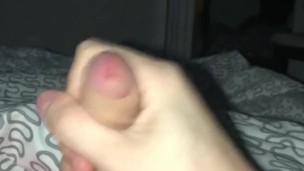 Beginning sissy faggot jerking!