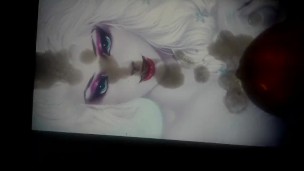 Cum on Elsa