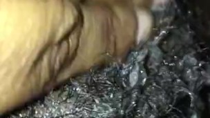 Fetish Extremely Hairy Creamy Ebony Pussy