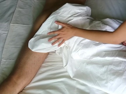 I woke up with a finger in the ass - morning prostate massage, dick milking