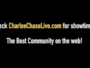 Charlee Chase & Addie Juniper Give Double Blowjob & Handjob! 1/16