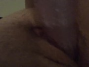 Pussy is so wet my dildo slides out 16/16