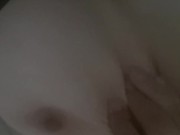 Latino BBW Playing while CHEATING on BF