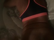 Making sure he has a goodnight! 13/16