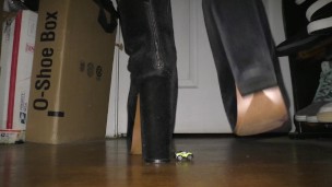 amaninheels | Suede Boots vs Car (teaser)