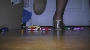 amaninheels | Playing with Cars in Flats (teaser)