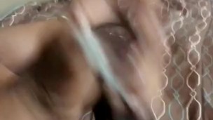 Big Black dick nutted 2 times less than a minute (creamy cum)
