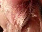 XXX Milking His Massive Cock With My Greedy Throat and Swallow in a Minute - Sterling Silver Memphos 13/16