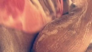 Soapy titties !