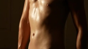 Behind the scenes of a photos shoot: VOB's 6 months weight training and cum