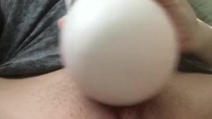Morning Masturbation with Hitachi, Passionate Moaning.