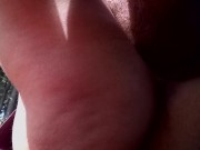 close up licking pussy with shaking in the endless orgasm 7/16