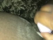 Masturbating - Screenshot 15 of 16 - Creamy Black Pussy