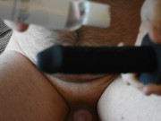 Pushing Dildo Out of Ass 2/16