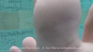 Underwater Foot Session - Femdom Foot Domination POV Trailer