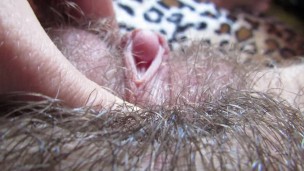 My extreme hairy big clit pussy