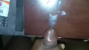 Morning cumshot