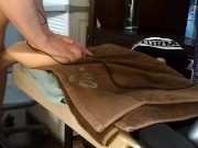Messy, Fun with sex toy