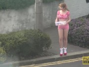 Hardfucked little subslut Cherry English hammered by master 3/16