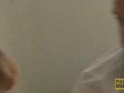 Hardfucked little subslut Cherry English hammered by master 8/16