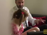 Hardfucked little subslut Cherry English hammered by master 9/16