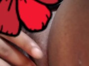 Playing with my juicy clit