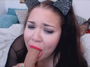 Sloppy Gagging Slut with a Fat Ass 2/16