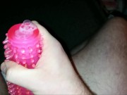 First Time Using Cock Stroker - SlugsOfCumGuy - Screenshot 12 of 16 - Cum