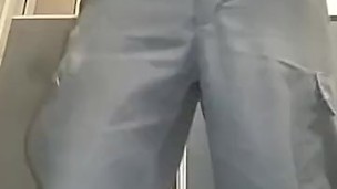 Peeing at work