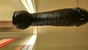 Guy fucking bam dildo