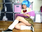 Rosario Vampire Kurumu Kurono Cosplay Suck and Fuck Creampie