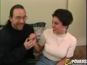 Handsome vintage babe is eager to bounce on rock solid cock 2/16