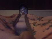 Thick bitch cums quietly in her room 1/16