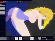 [CM3D2] - RWBY Hentai - Busty Blonde Yang Xiao Long Having Private Pool Fun 11/16
