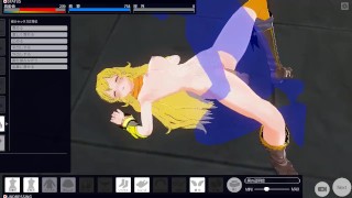 CM3D2] - RWBY Hentai - Busty Blonde Yang Xiao Long Having Private ...