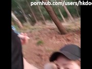 Heather Kane Sucking Cock To First Dude She Met in the Woods 12/16