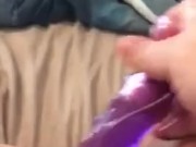 Milf using her new toy