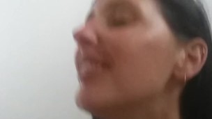 sneaky bathroom blowy x