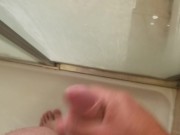 Another jerking off video in the shower.... ENJOY!!!