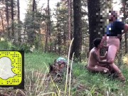 Vickii Meets A Stranger In The Woods 4/16