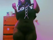 Sexy ebony bbw vibing Nude 5/16
