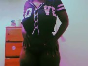 Sexy ebony bbw vibing Nude 6/16