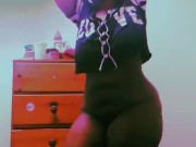 Sexy ebony bbw vibing Nude 8/16