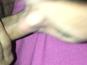 Putting his cock in my throat 2/16