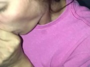 Putting his cock in my throat 5/16